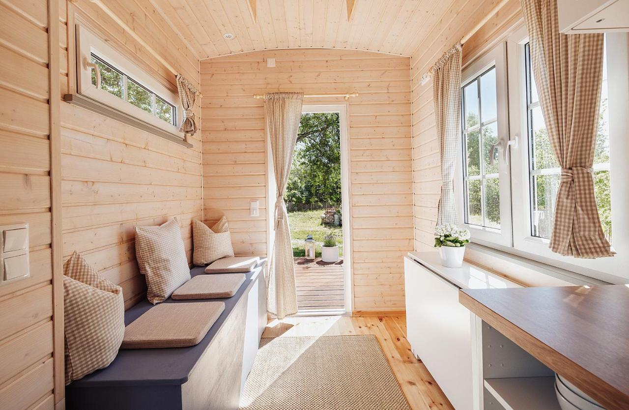 Tinyhouse Am Obsthain Poseritz المظهر الخارجي الصورة