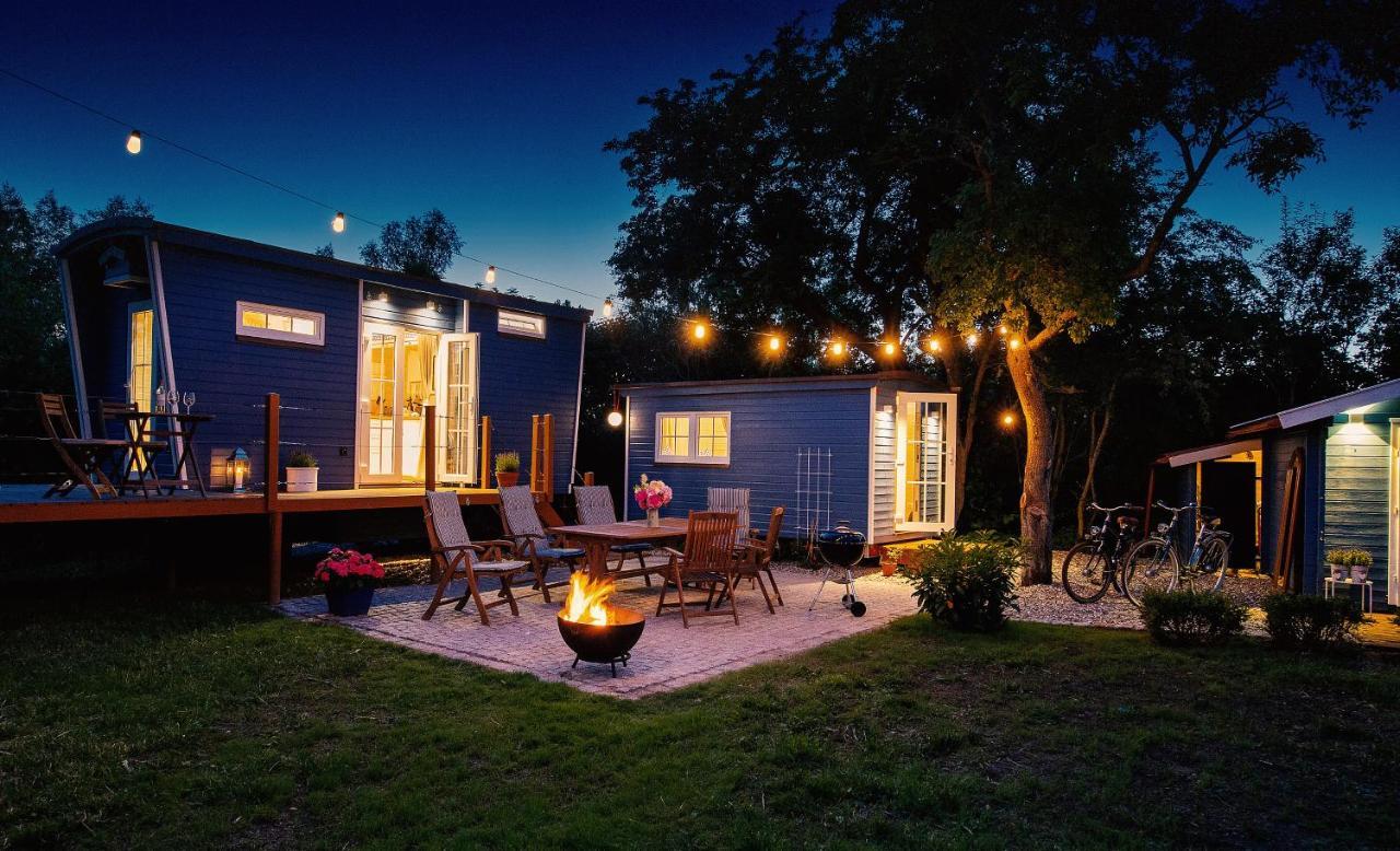 Tinyhouse Am Obsthain Poseritz المظهر الخارجي الصورة
